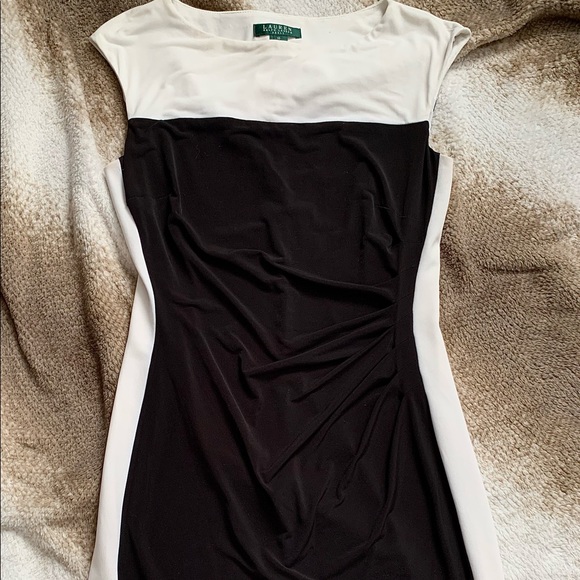 Ralph Lauren Dresses & Skirts - Ralph Lauren Black and White Bodycon